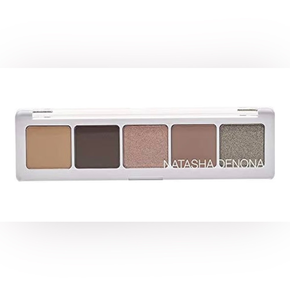 Natasha Denona Eyeshadow Palette - Gold, Brown, and Cream